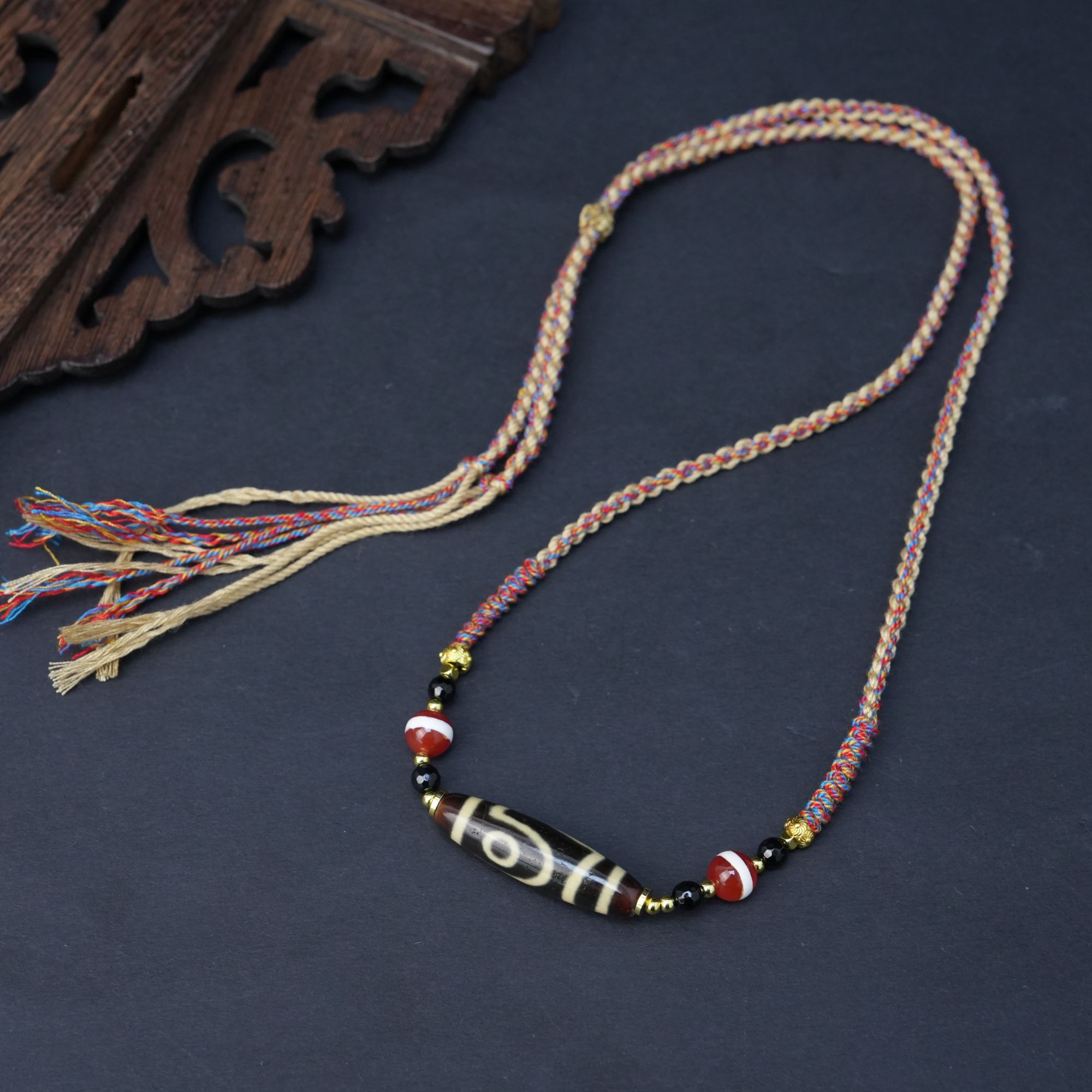 【妤妹来了】精品台工如意两眼一线项链多样性发一-TZ1037JL