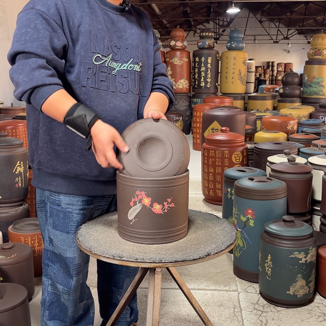 茶叶罐紫砂茶叶罐