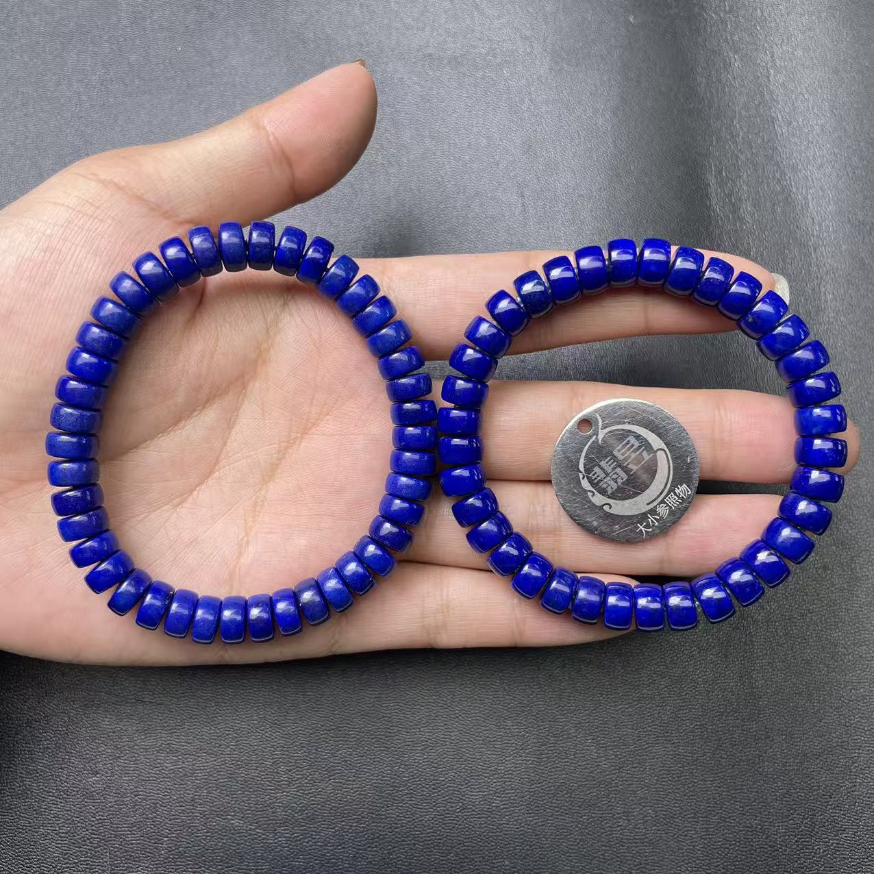 翡昱-N16-49234-青金石手串/约7+/约41颗/-多样性发其一