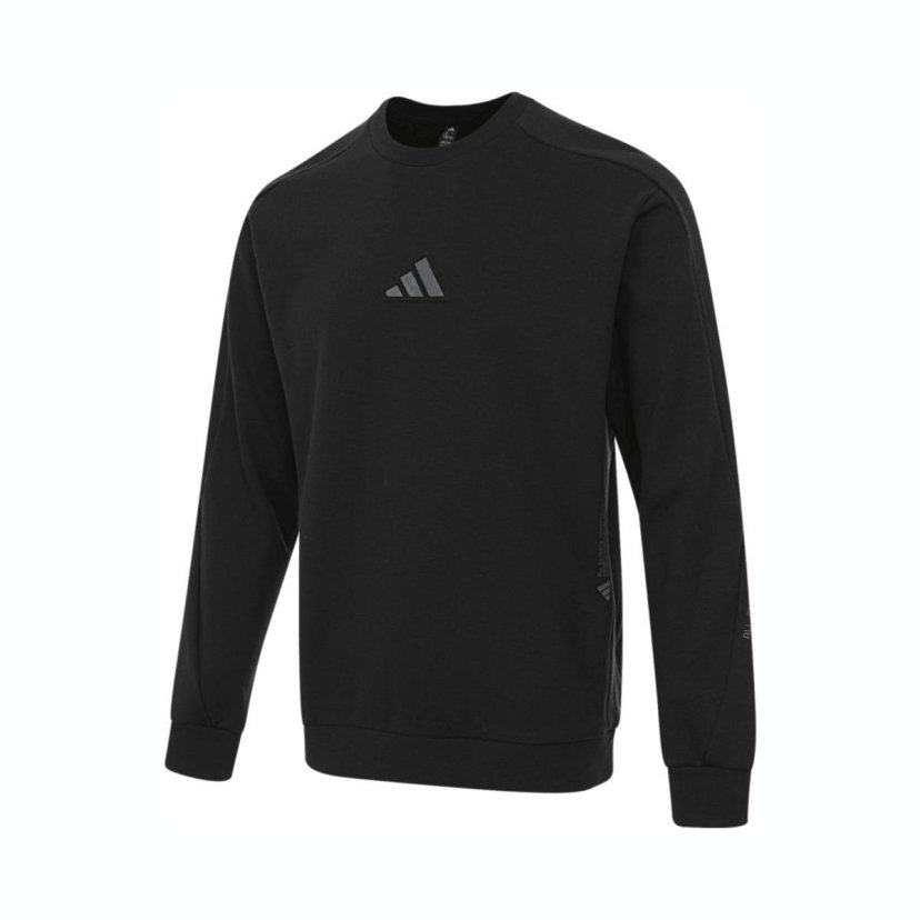 adidas/阿迪达斯TH MH LOGO S WT男运动休闲卫衣圆领套头衫JZ8420