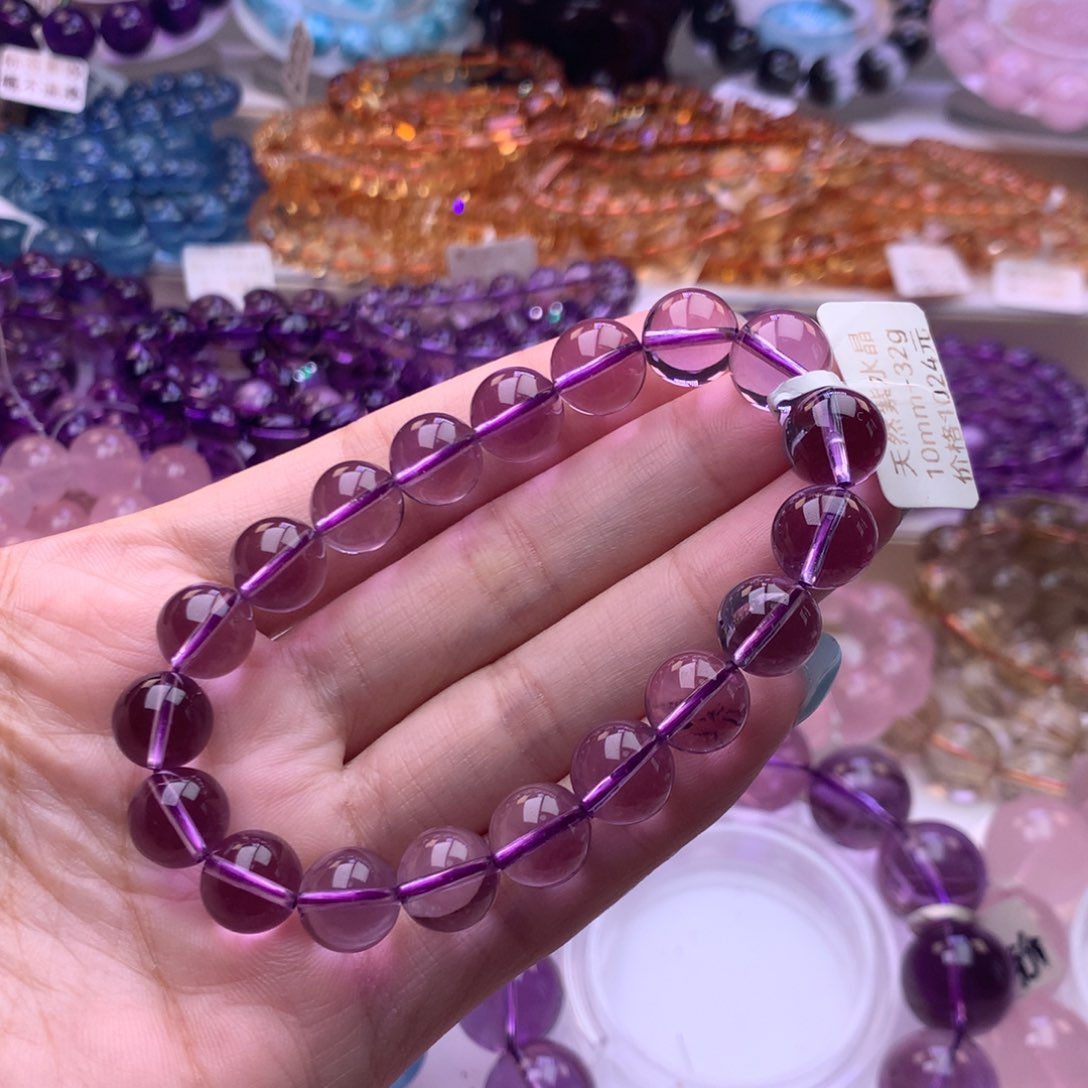 未镶嵌手链水晶优**选手链