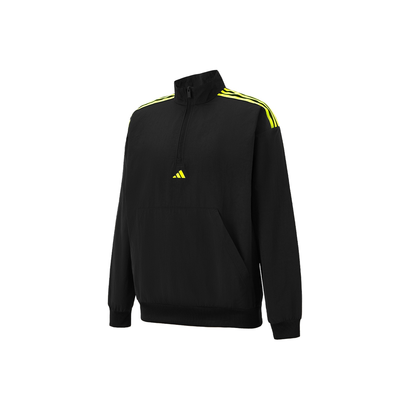 adidas/阿迪达斯男款运动风POLO衫防风保暖卫衣宽松长袖  IW8264