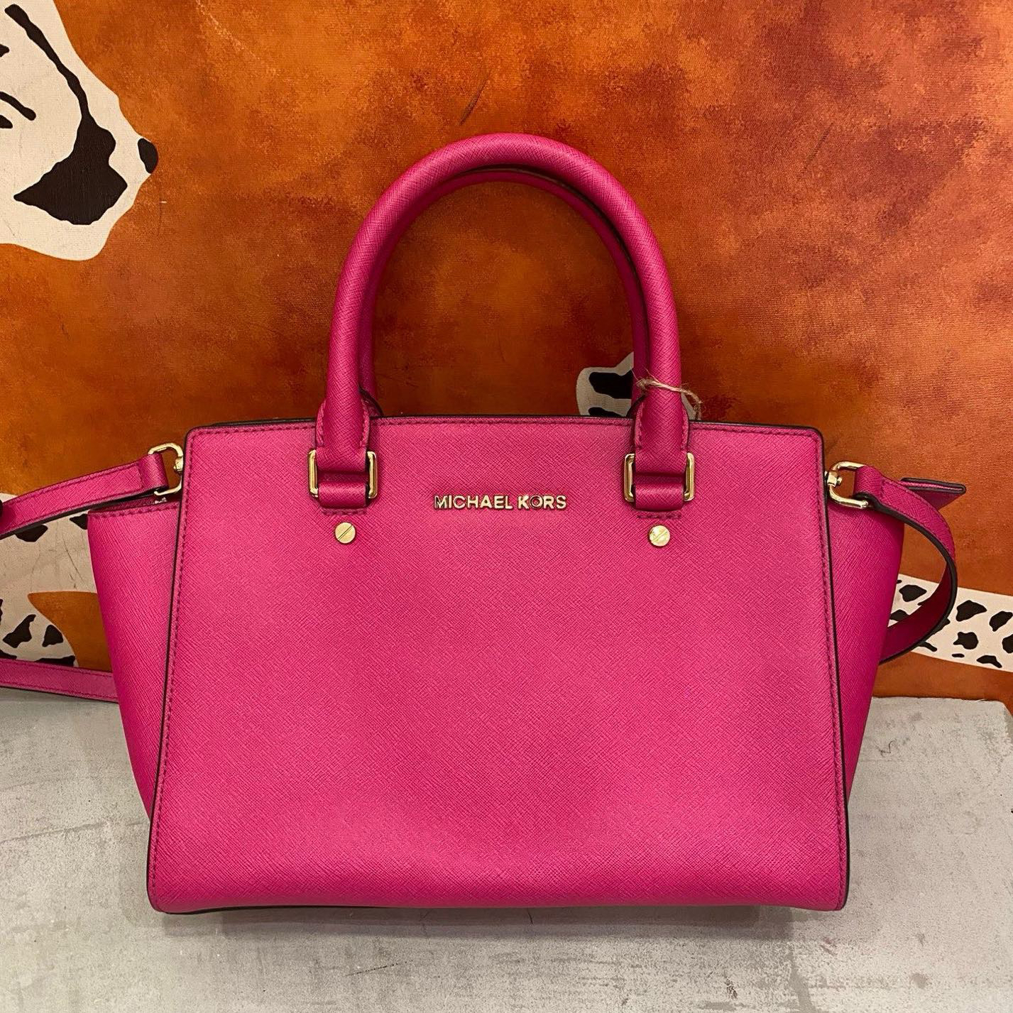 95新 MICHAEL KORS/迈克高仕 16879 手提斜挎包