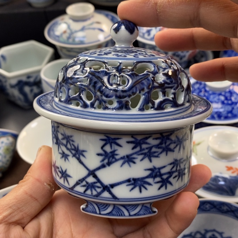 【闪购商品】景德镇青花主人杯