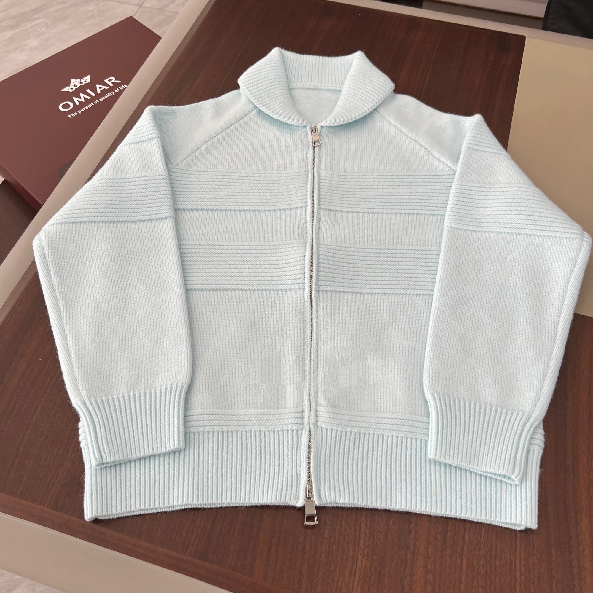 OMIAR2025秋冬新款毛衣外套K5063