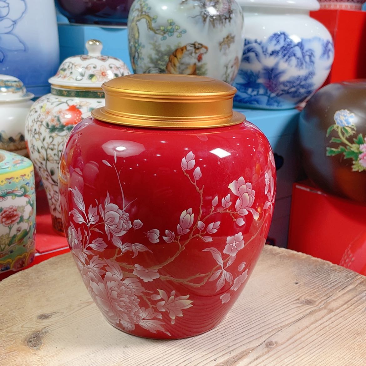 【闪购商品】罐陶瓷茶叶罐密封罐