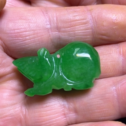 和田玉（糖玉）挂件未镶嵌