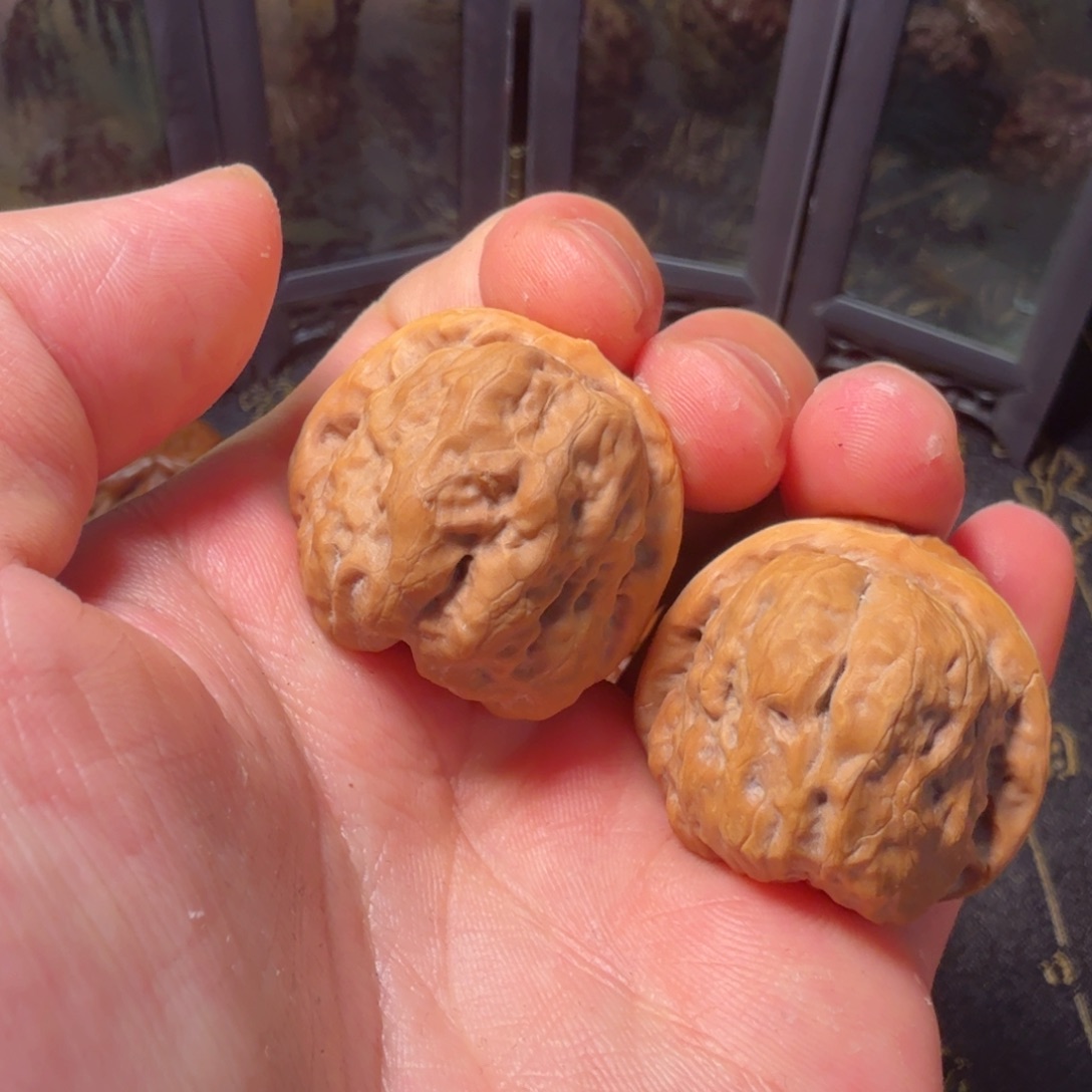 文玩核桃把件小树蛙32