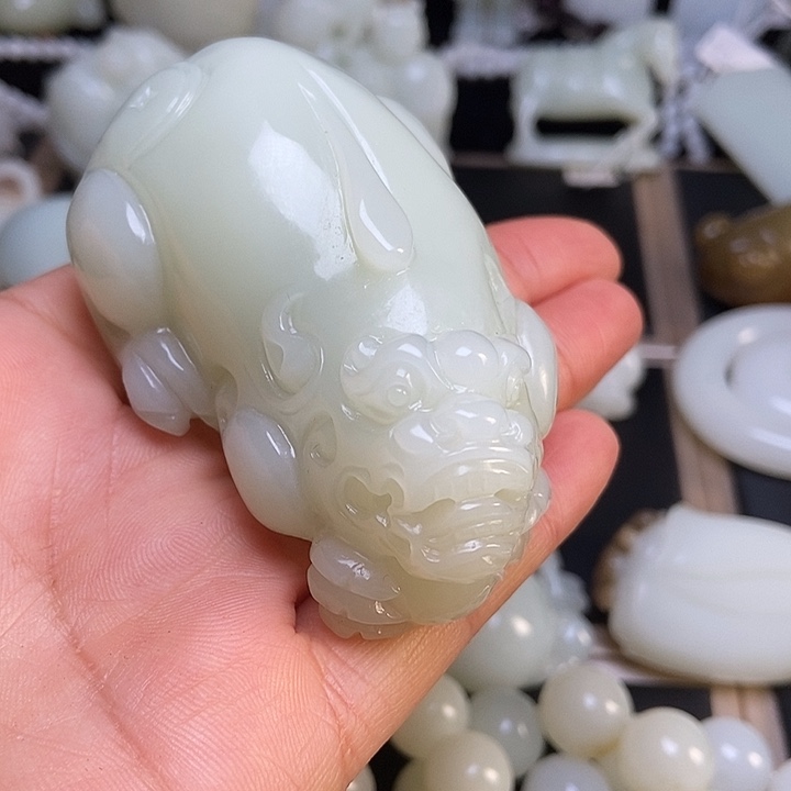 吊坠(不含链)未镶嵌和田玉老*