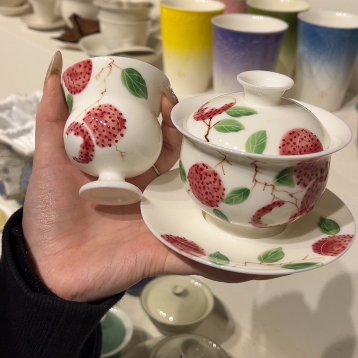 三才加杯。              