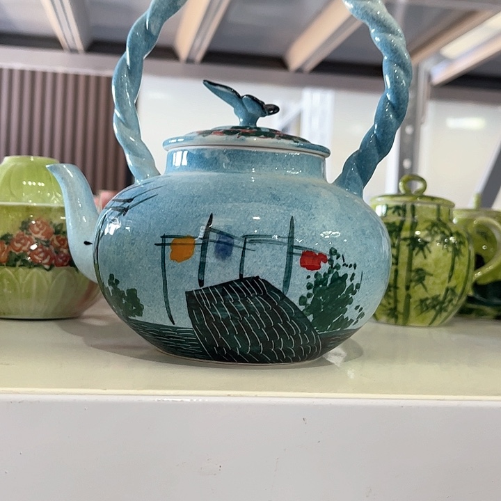 陶景德镇釉下手绘陶瓷 