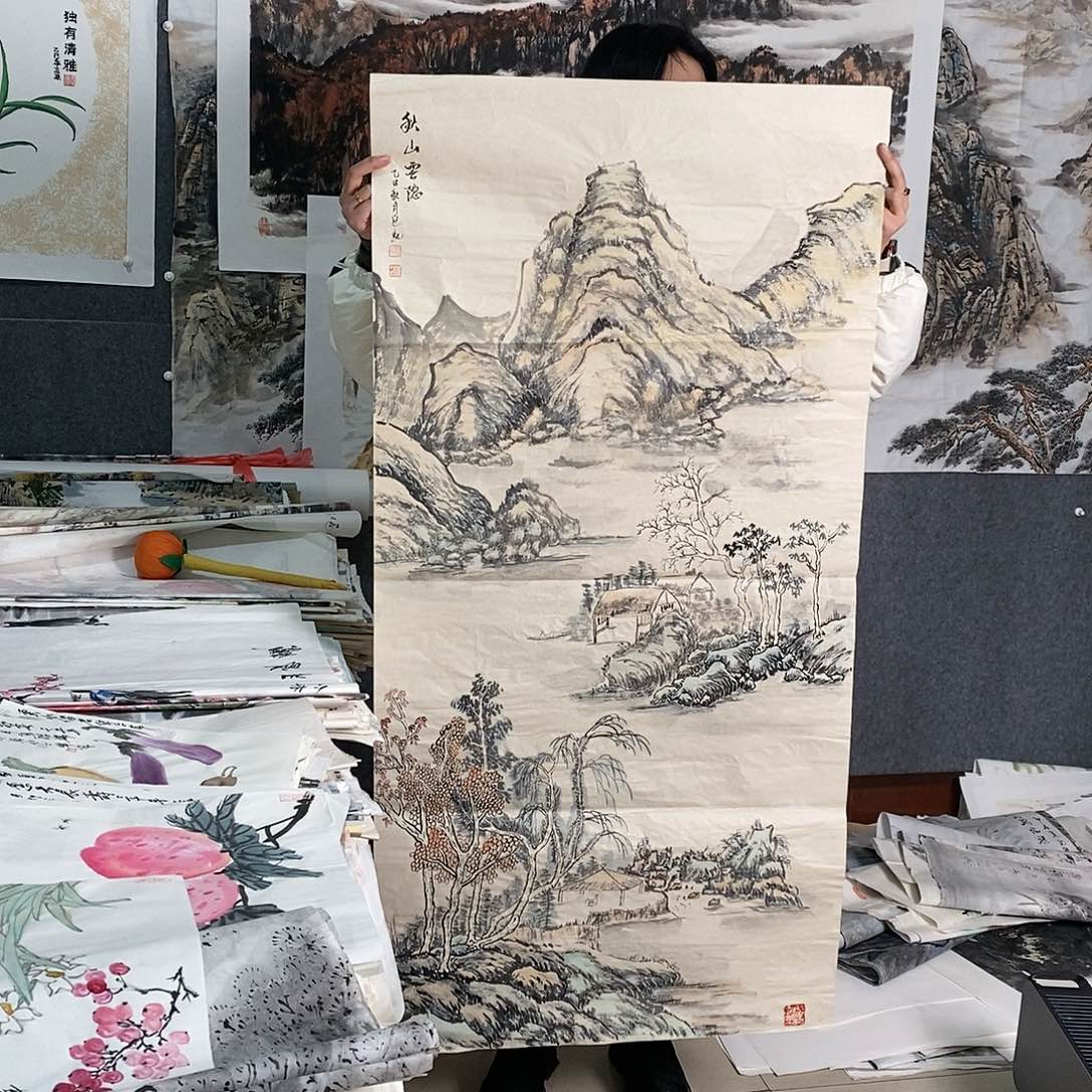 国画手写手绘国画作品24