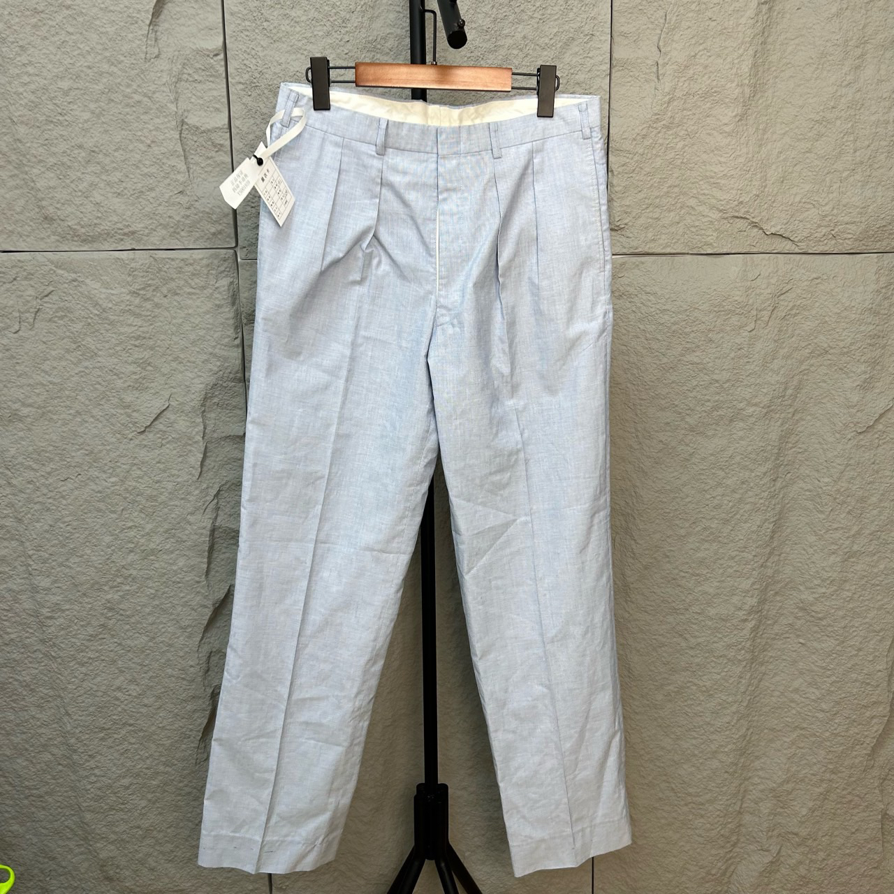 95新 BURBERRY/博柏利 雾霾蓝休闲长裤 尺码如图 ys001859