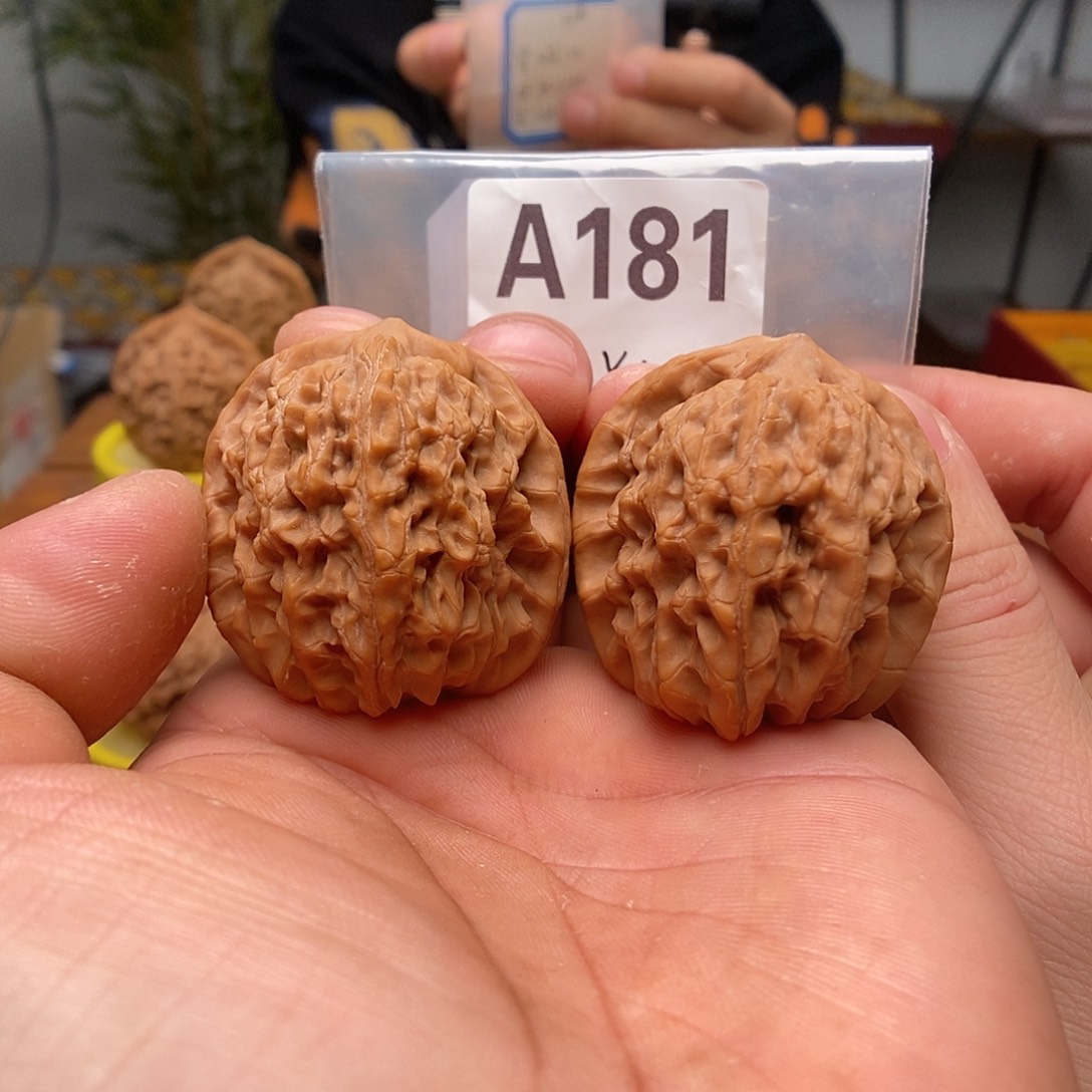 吊坠文玩核桃马老四40