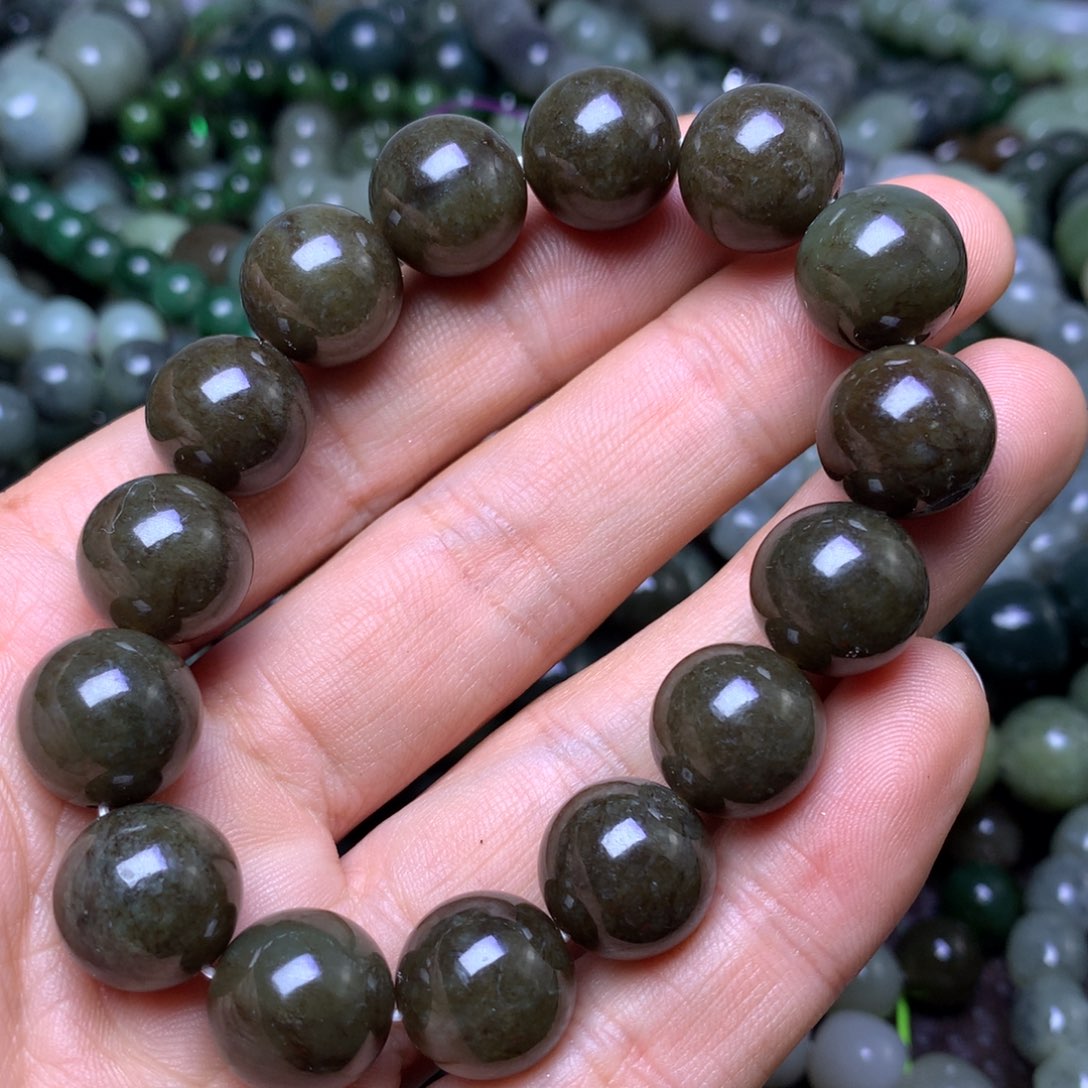 未镶嵌手串和田玉14