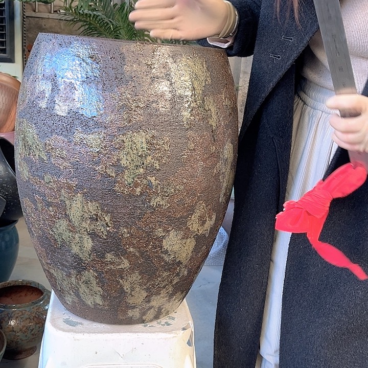 正品口32高50花盆……