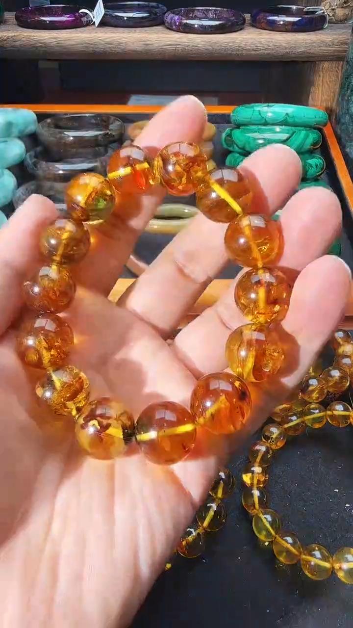 花珀手串@多样性发其一