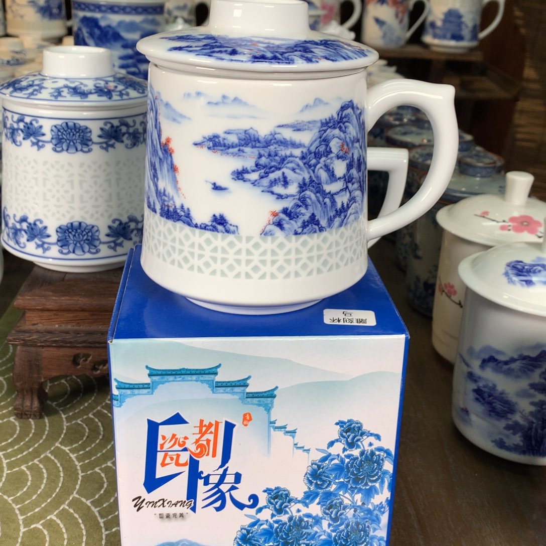 用****7景德镇陶瓷高温办公杯