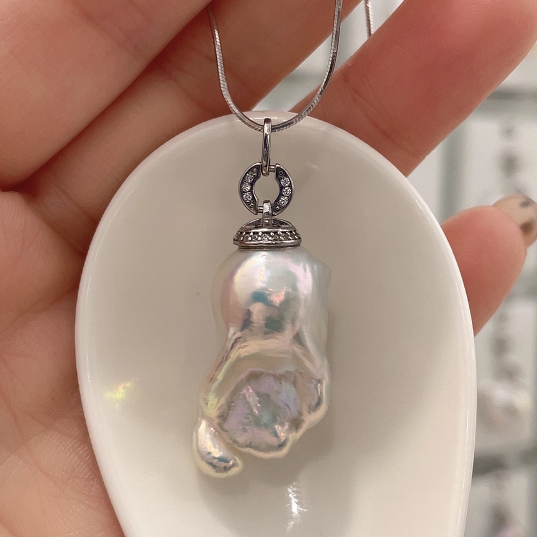 颈饰未镶嵌淡水珍珠