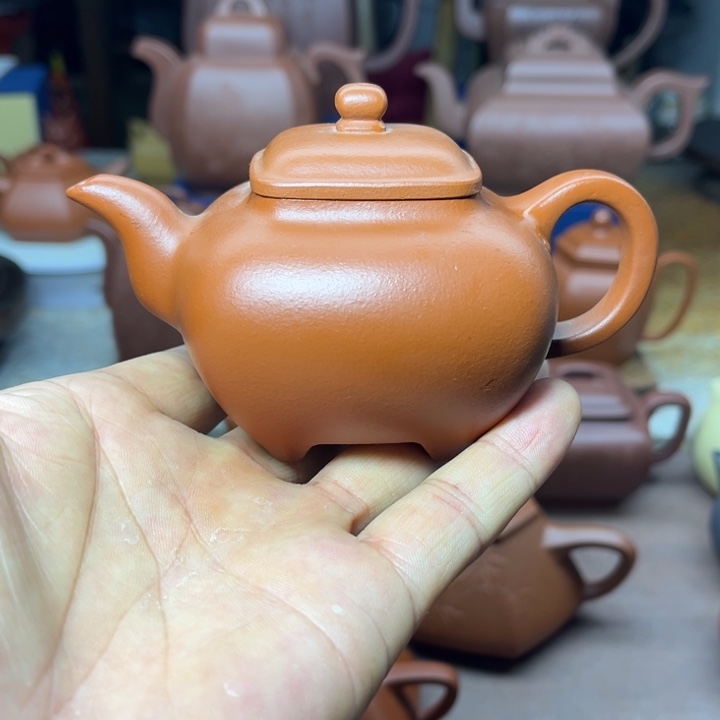 紫砂茶壶紫砂等珍贵微暇