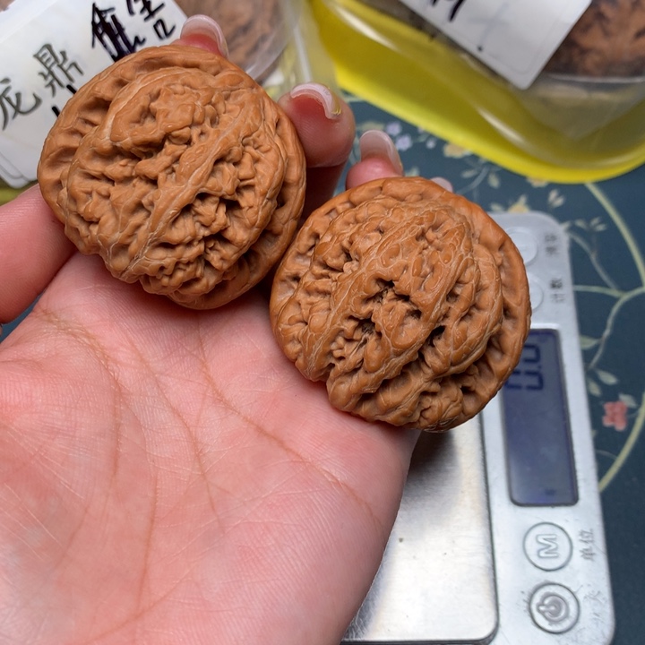 文玩核桃把件可*?43-16013-8