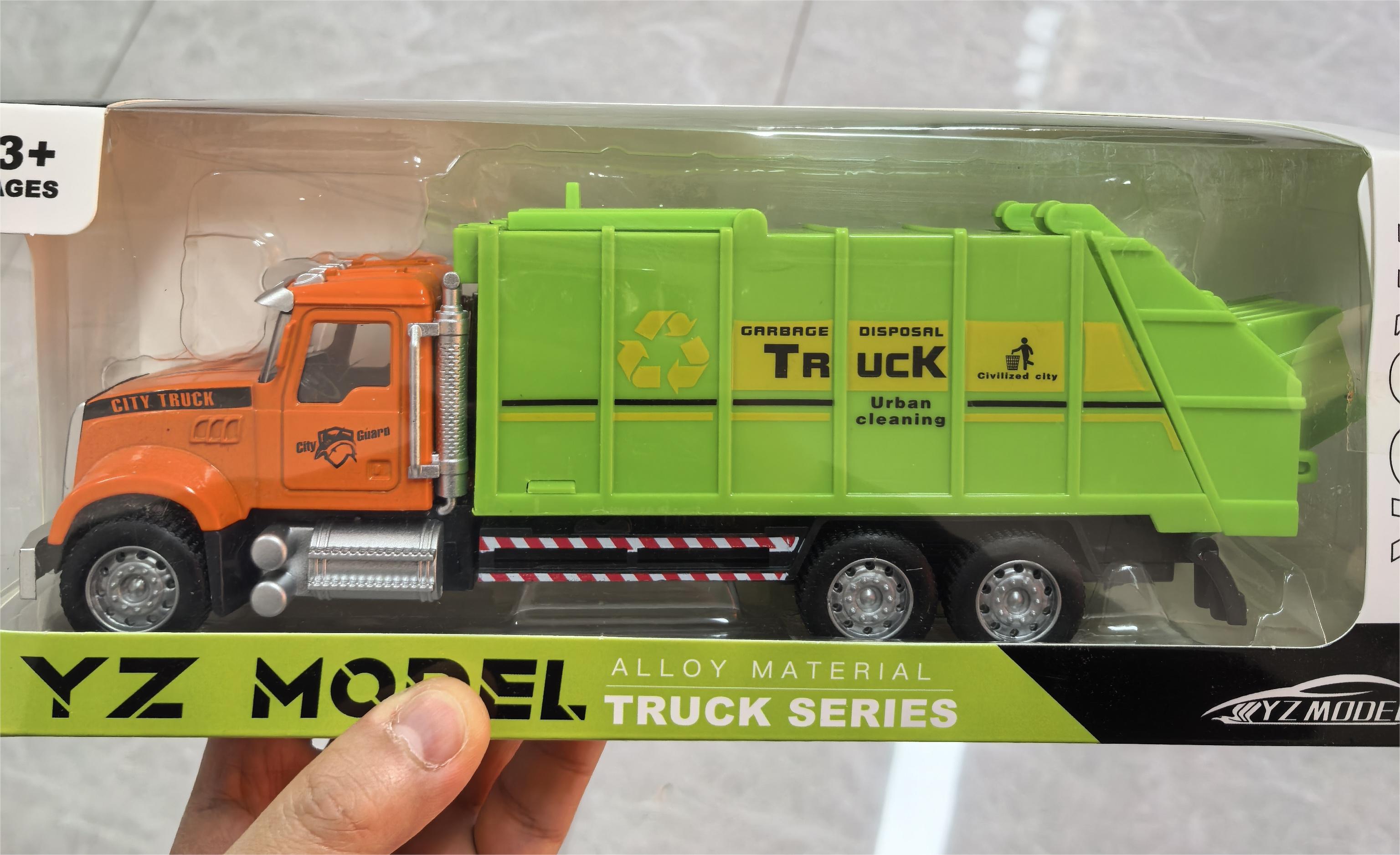 合金大号垃圾车模型超级福利