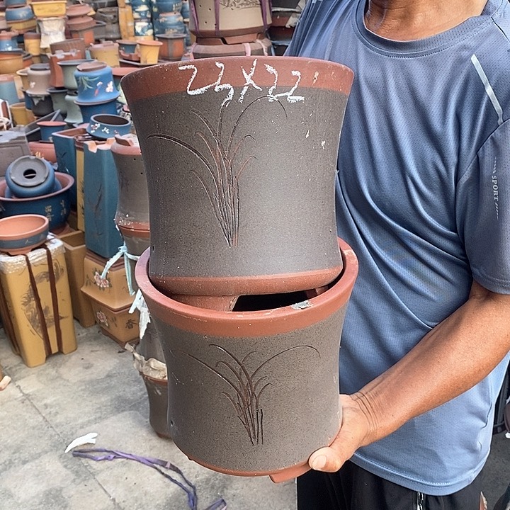 紫砂花盆紫砂花盆