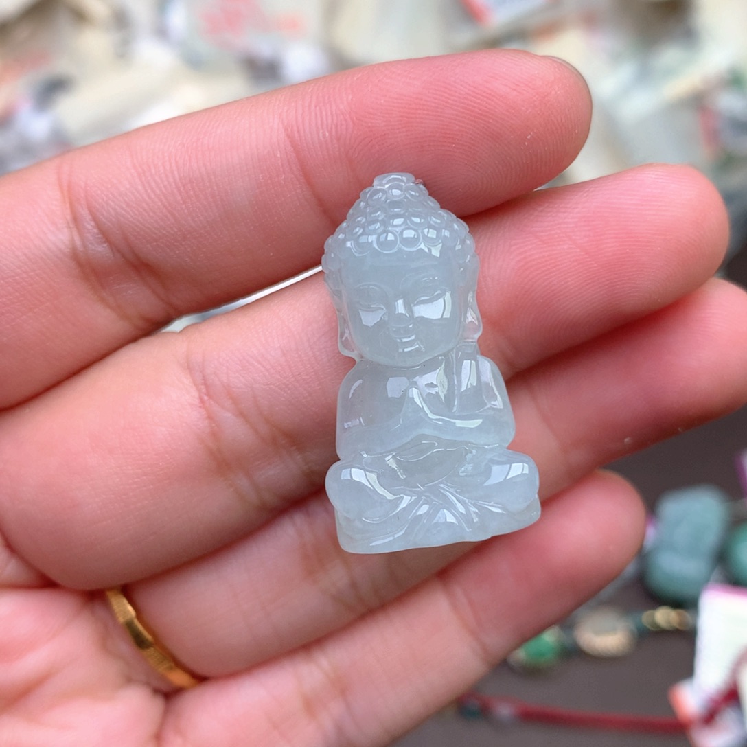 翡翠未镶嵌挂件一