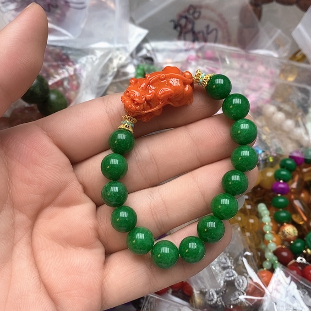 翡翠未镶嵌颈饰888