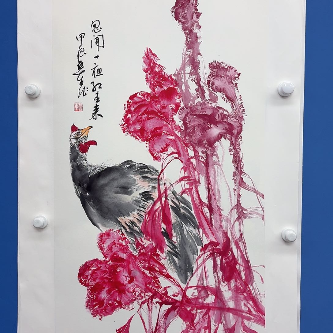 国画多次参加国内外大型画展