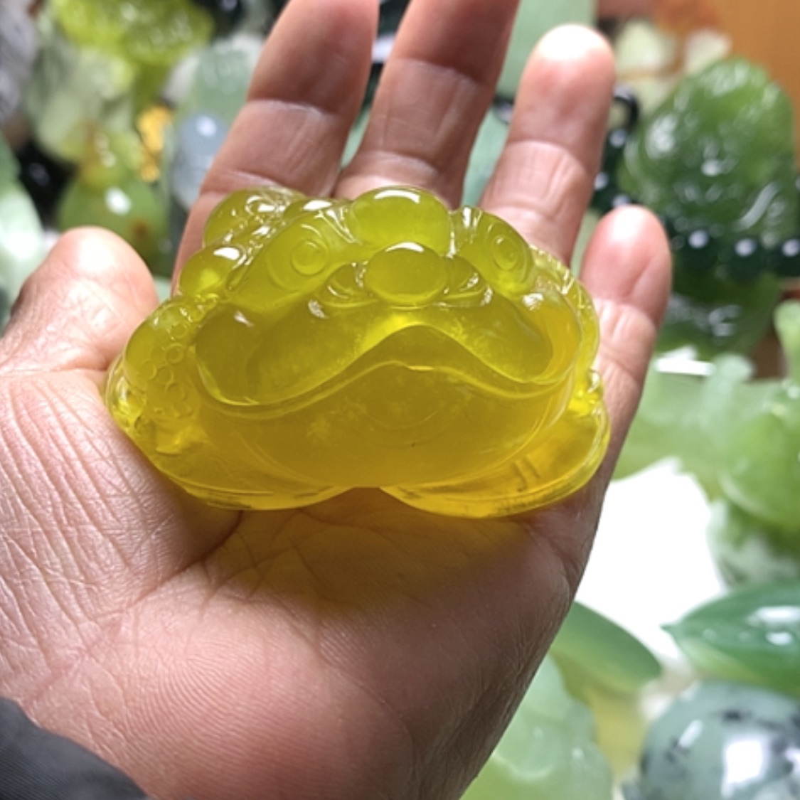 【闪购商品】合金蛇纹石玉颈饰