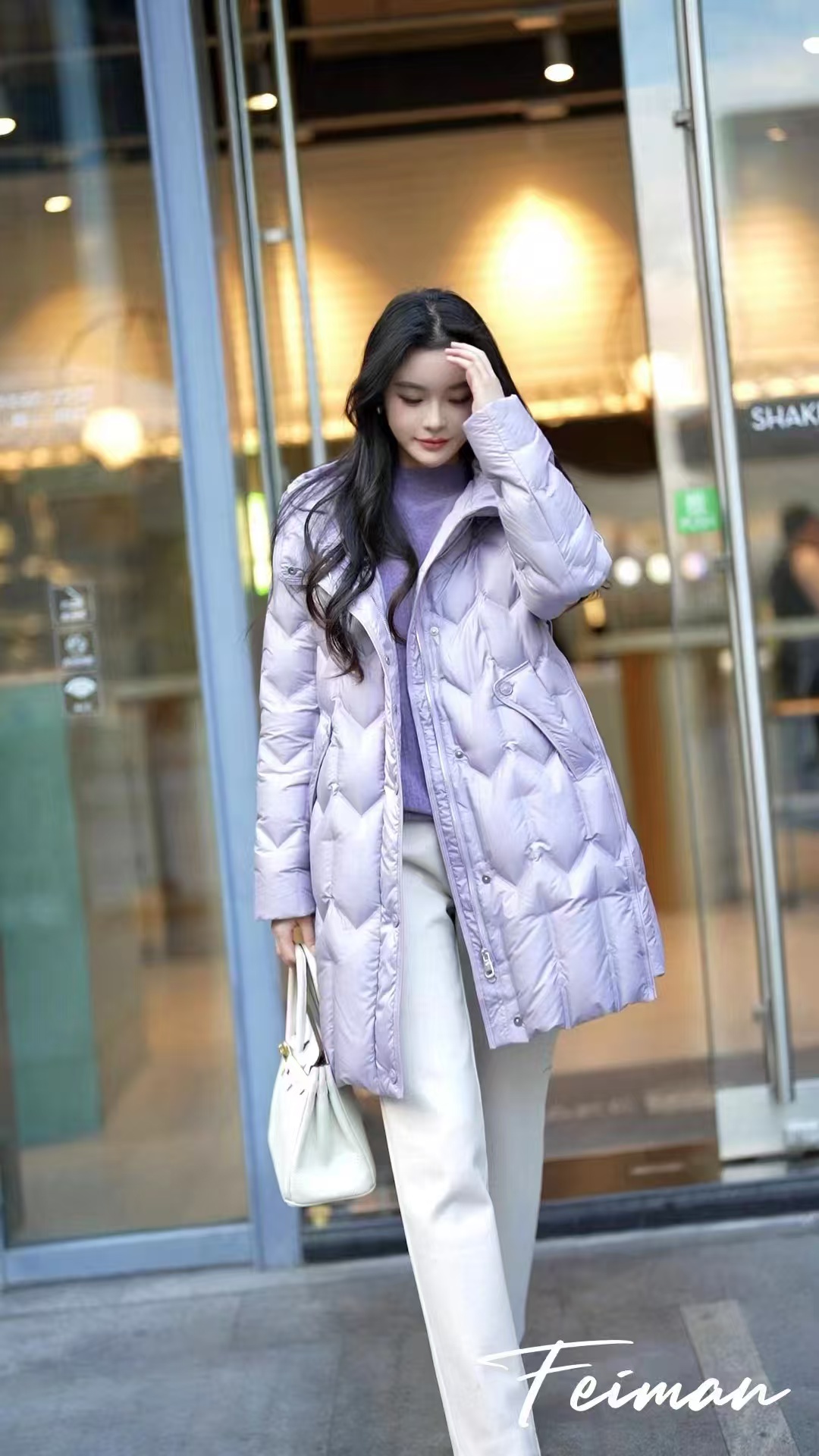 常规款女中长款连帽合格品宽松保暖韩版时尚