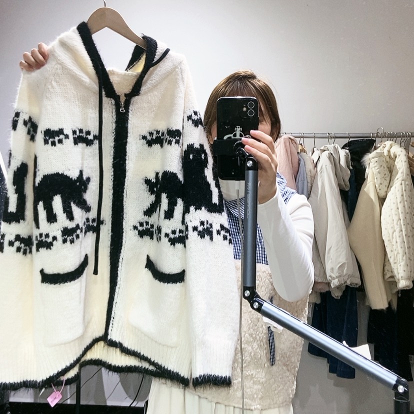 【闪购商品】小猫开衫