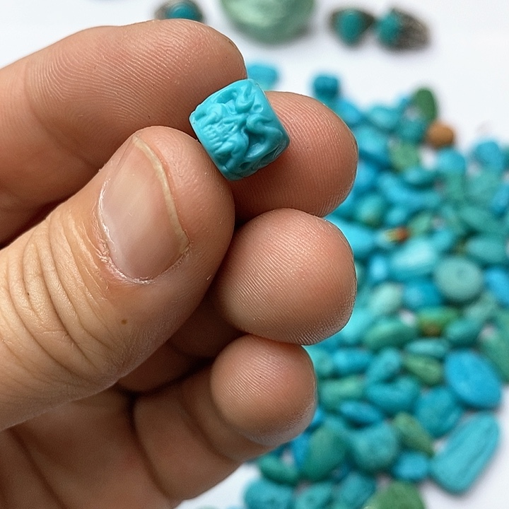 绿松石珠宝奇石未镶嵌