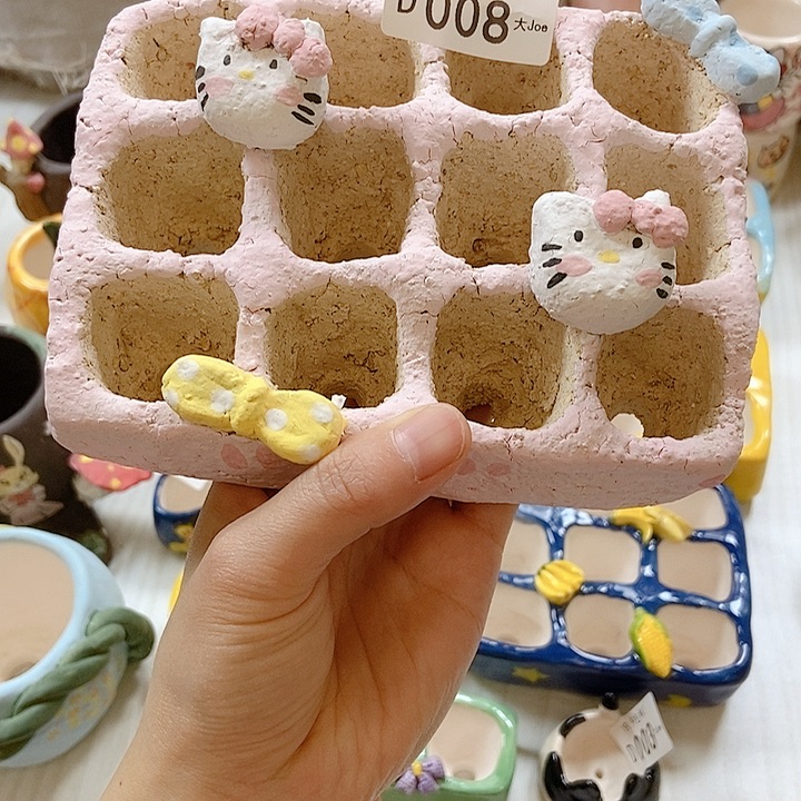 大舅手工手绘盆008