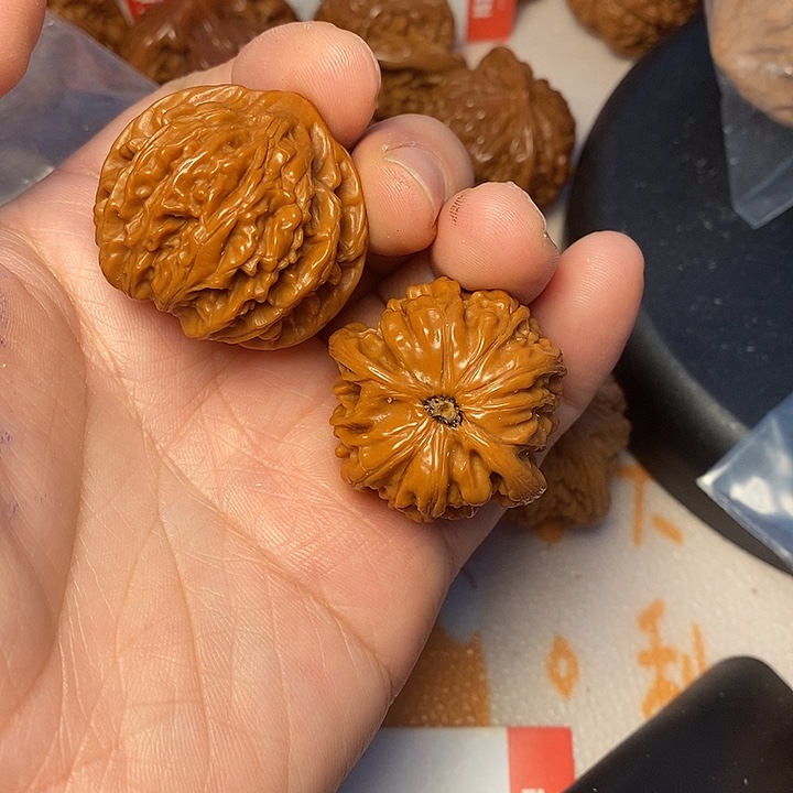 文玩核桃把件玉35