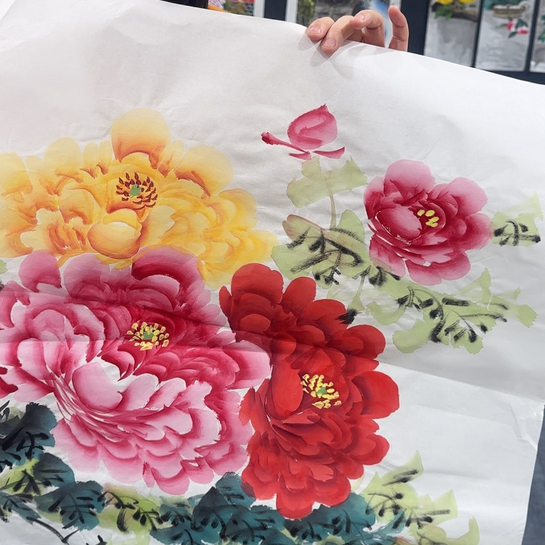 国画超级好看的一幅国画作品