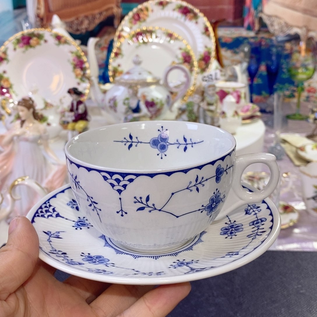 瓷器欧瓷咖啡杯水晶杯