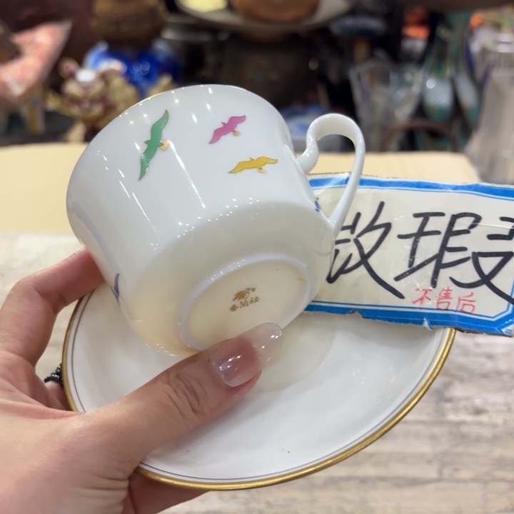 陶瓷古美术置物摆件