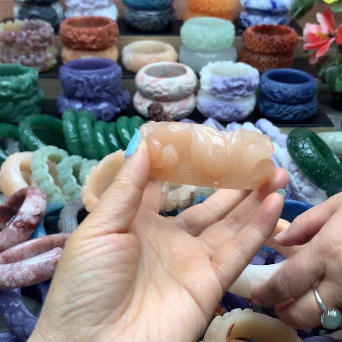 毛衣链未镶嵌石英质玉夢****