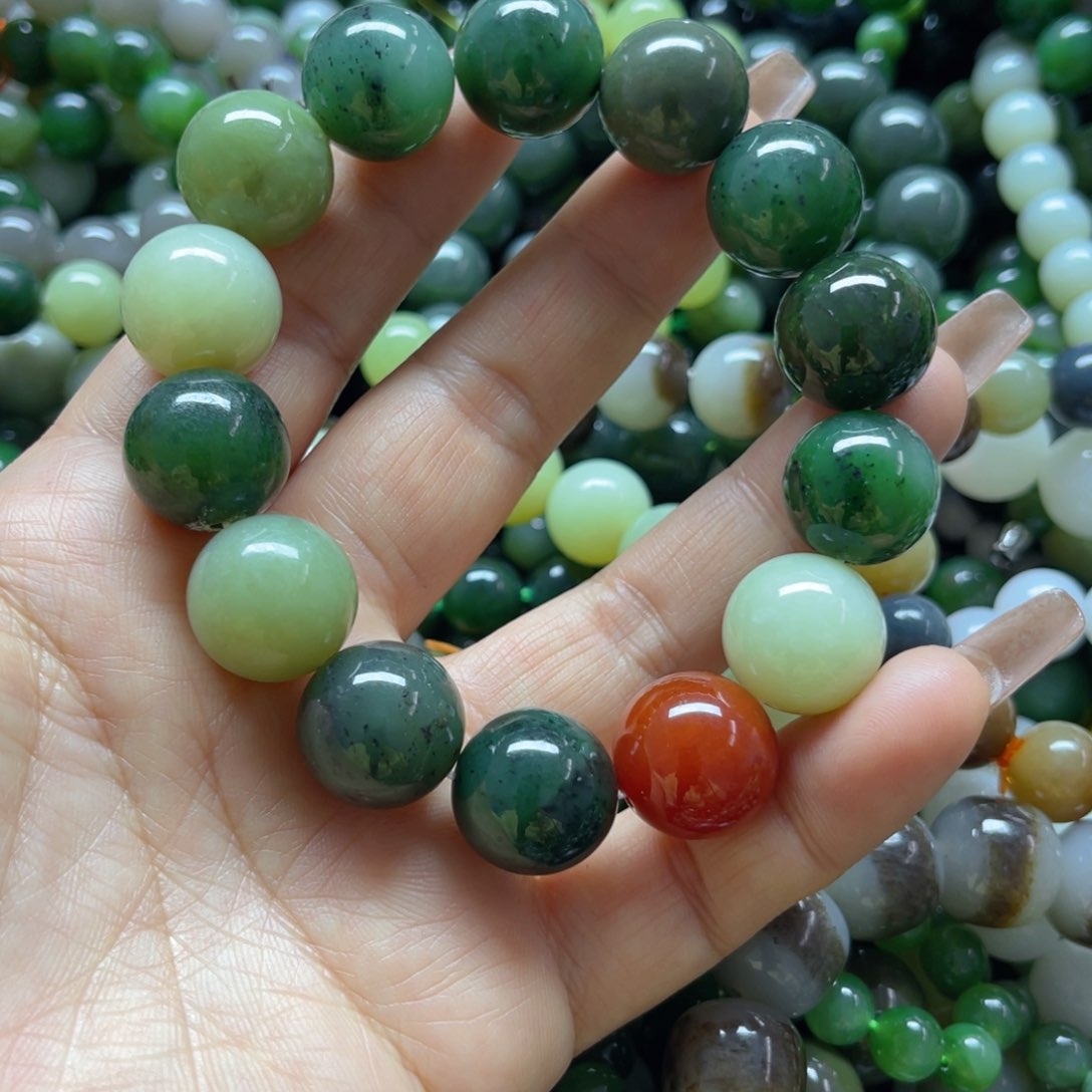 和田玉手链未镶嵌