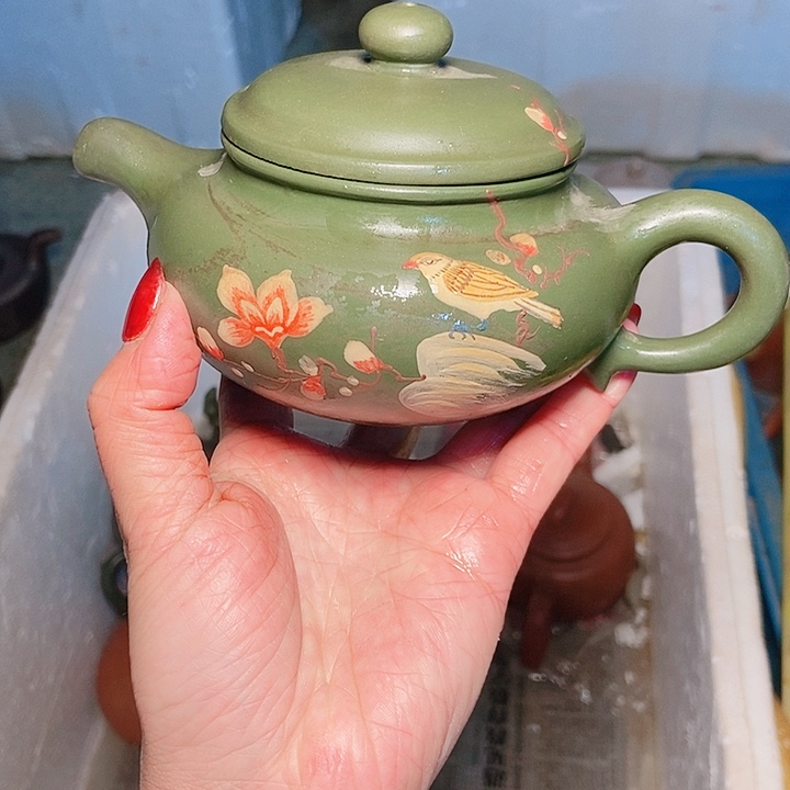 紫砂茶杯宜兴紫砂手工制作