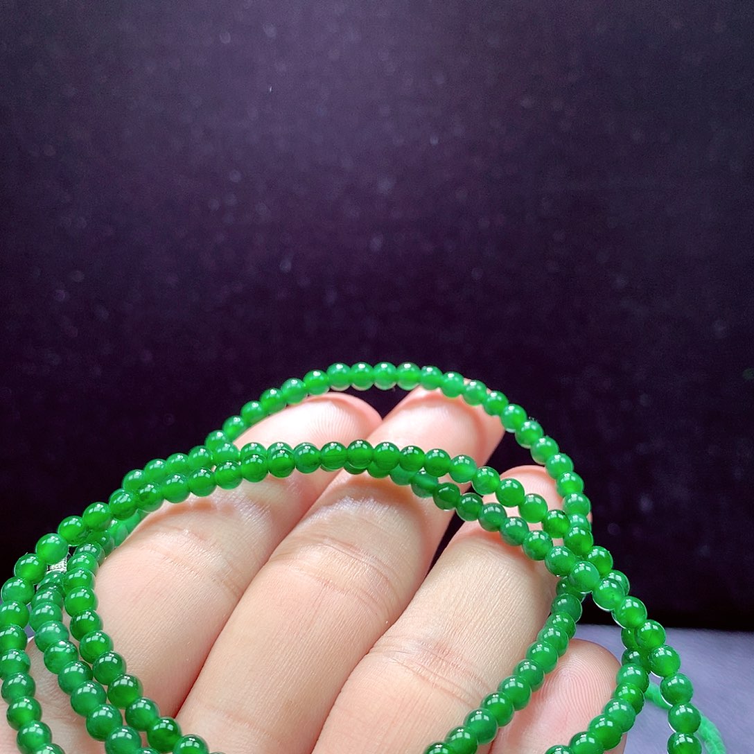 翡翠手链未镶嵌项链