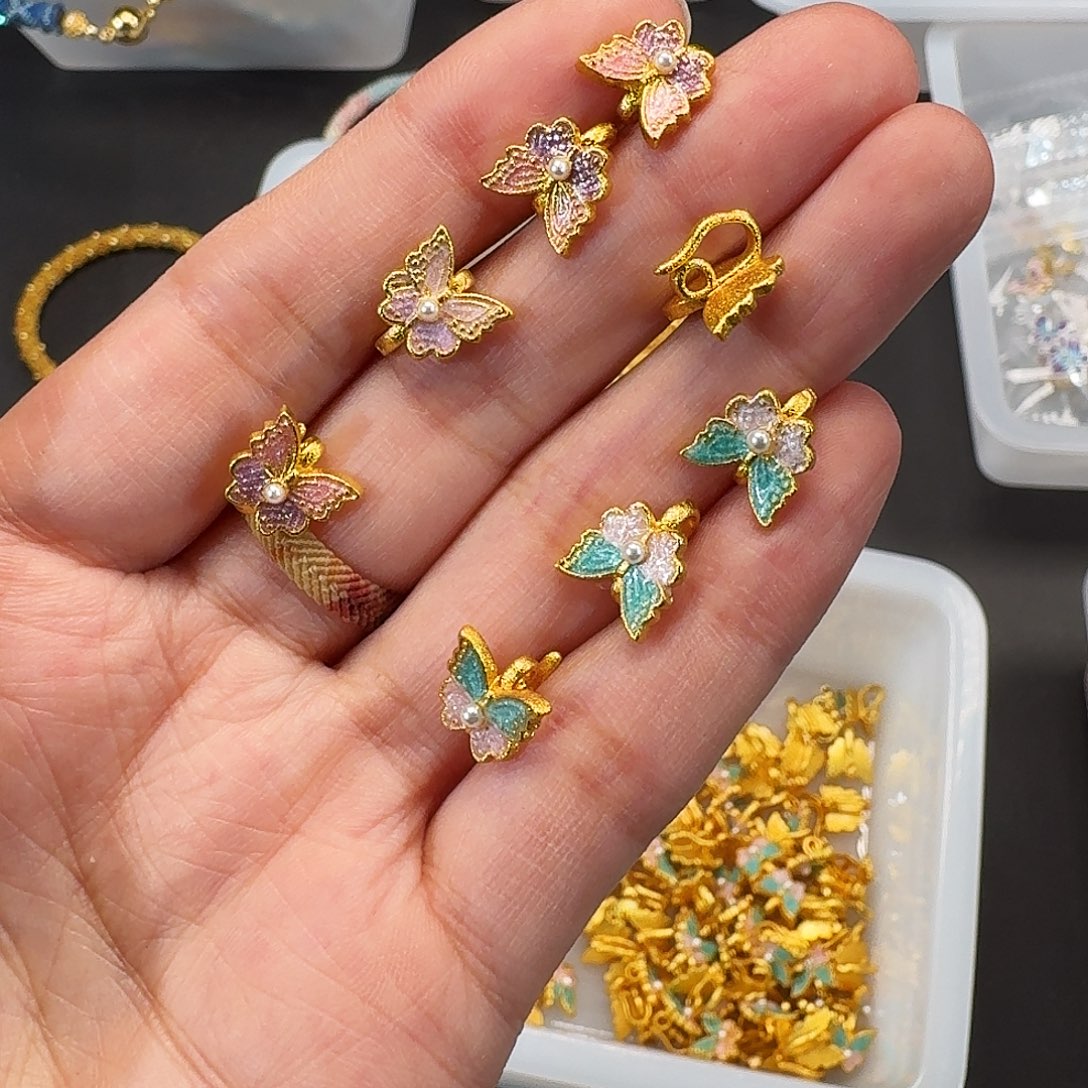 闪拍14号 8个装压襟扣