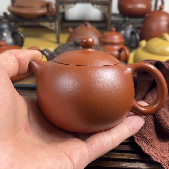 紫砂茶壶原矿紫砂半手工制作