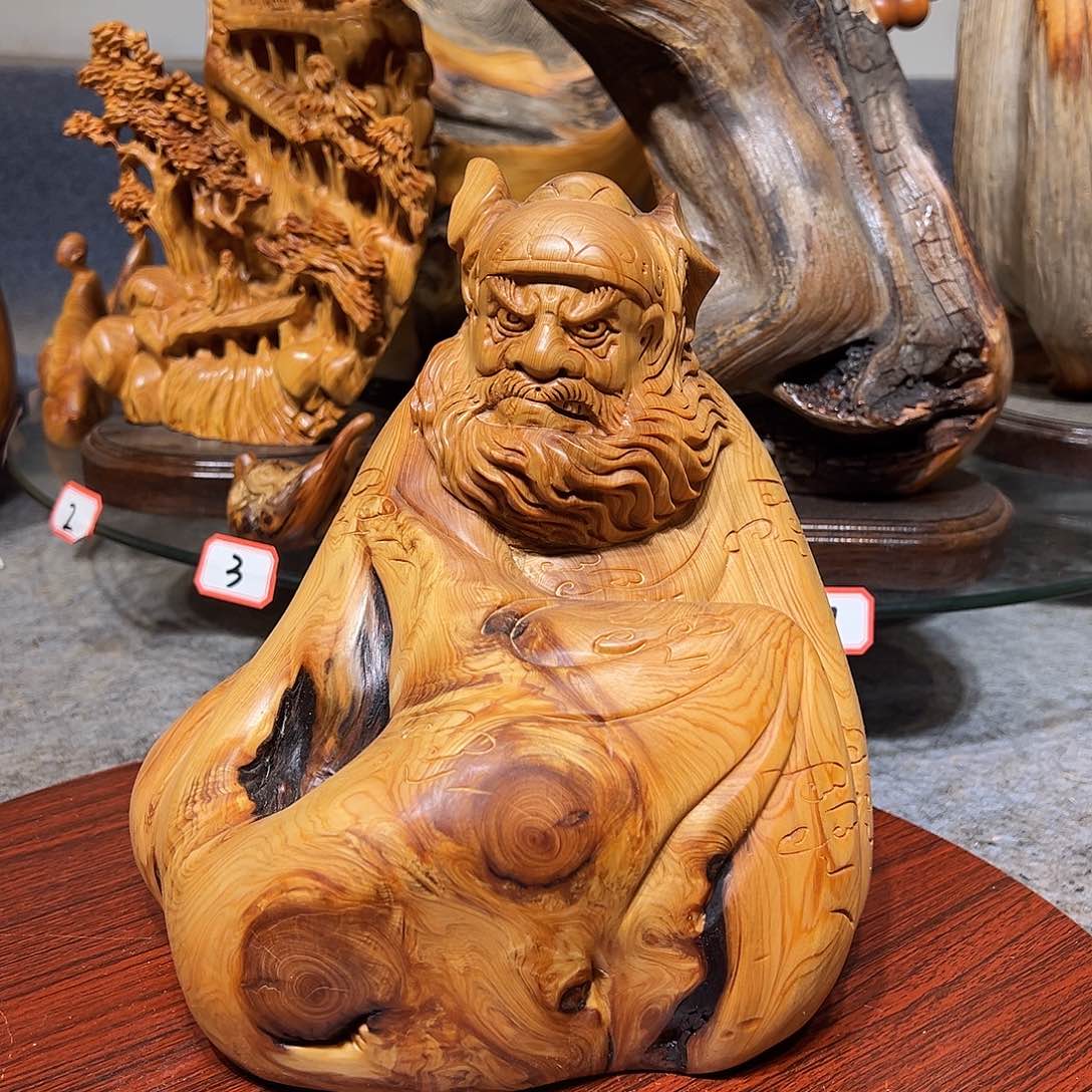 柏木（崖柏）校****技崖柏木手把件摆件