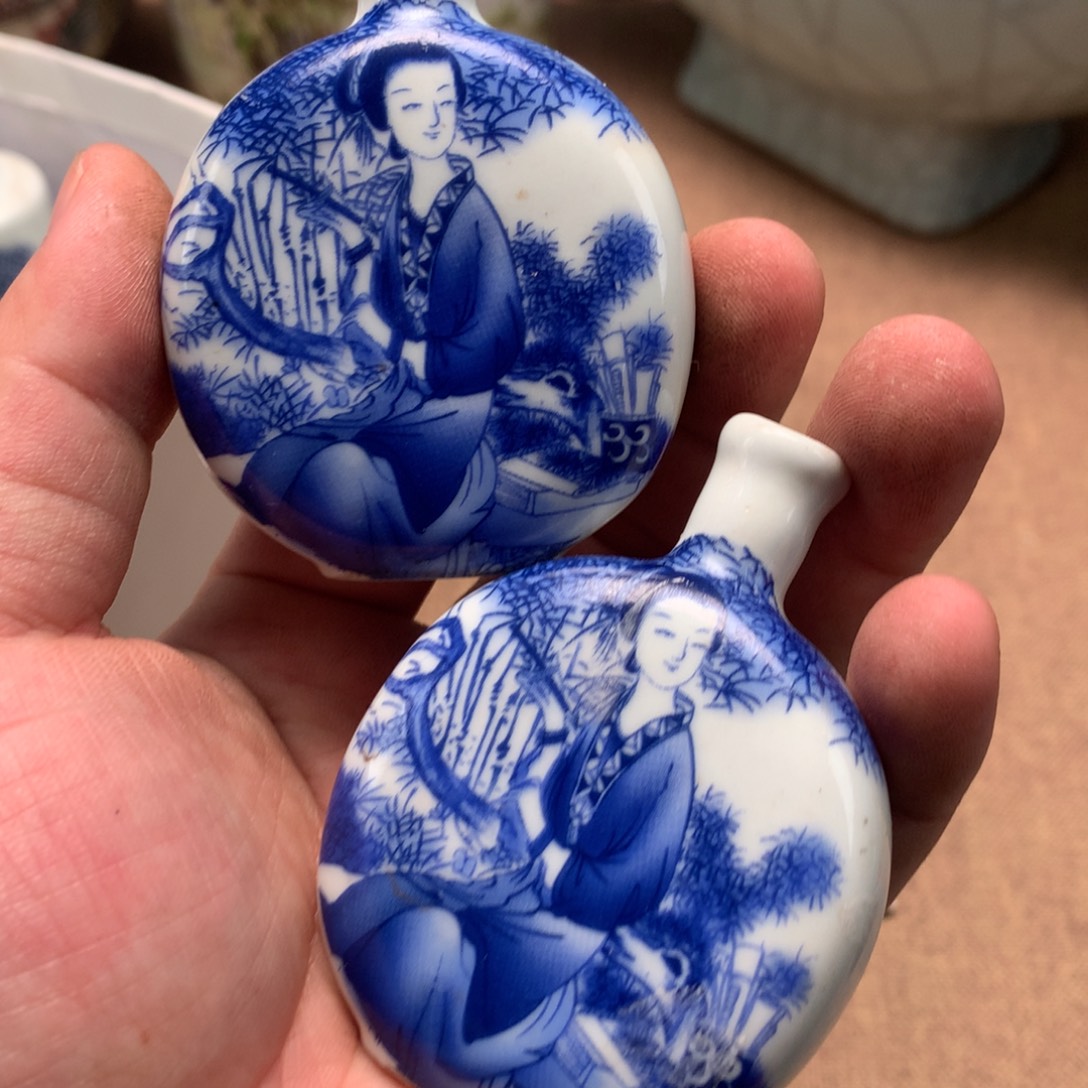 摆件景德镇陶瓷花瓶