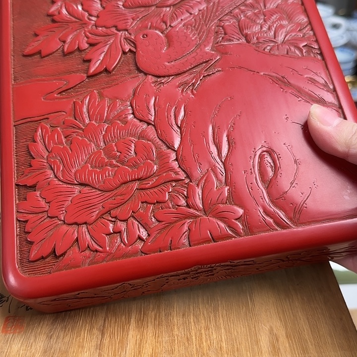 瓷片人间宝贝实木