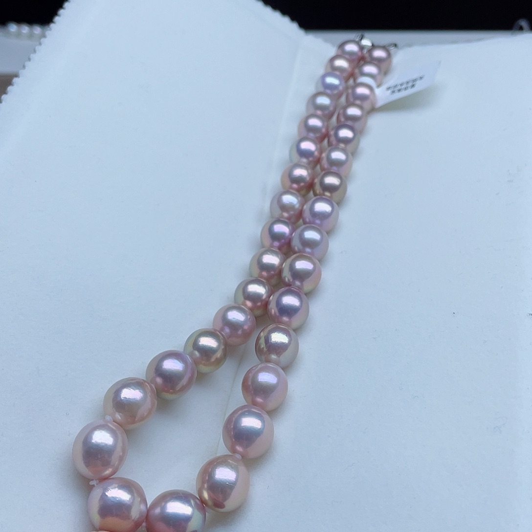 淡水珍珠颈饰银S925镶嵌