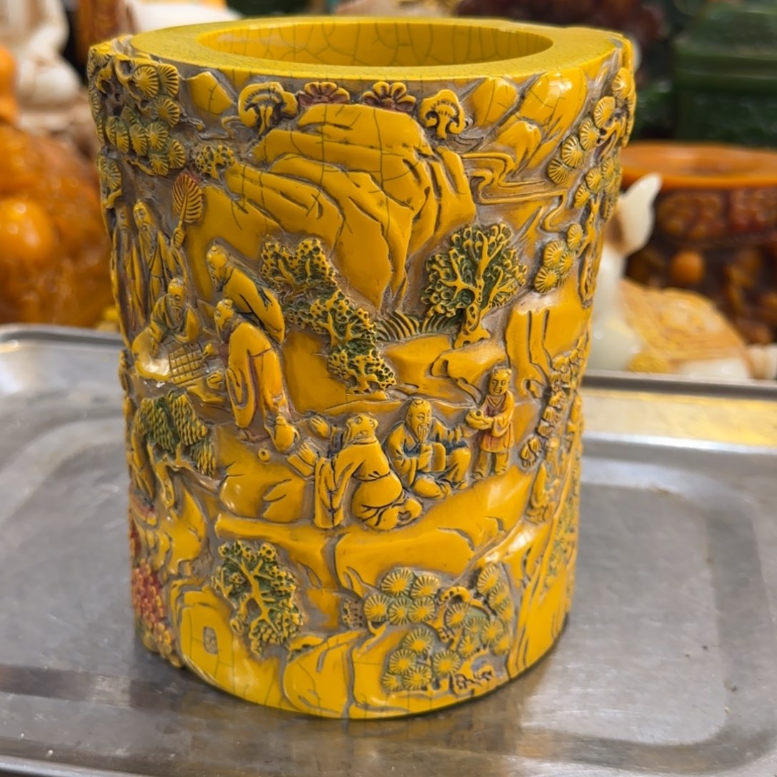 今***哥笔筒摆件笔筒摆件88888